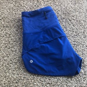 Lululemon speed shorts